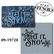 Mini Signs: Let It Snow