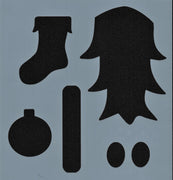 Festive Gnome Ornaments Stencil