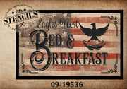 Eagles Nest Bed and Breakfast Stencil