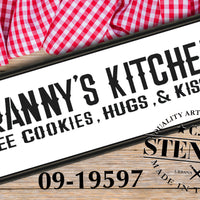 Granny's Kitchen Stencil
