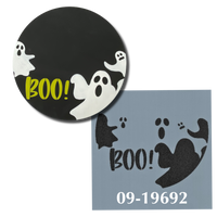 Boo Ghosts Stencil