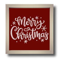 Merry Christmas - Sparkle Stencil