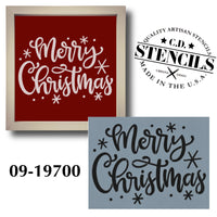 Merry Christmas - Sparkle Stencil