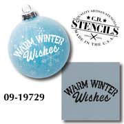 Mini Signs: Warm Winter Wishes