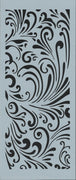Flourish Border Stencil