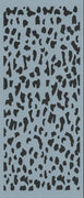Animal Print Border Stencil