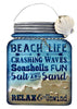 Beach Life 6x6 Stencil
