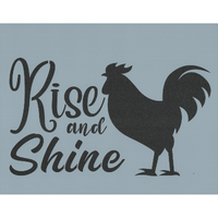 Rise and Shine Stencil