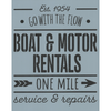 Boat and Motor Rentals Stencil