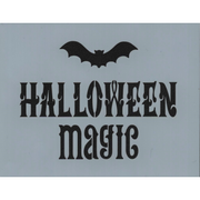 Halloween Magic Stencil
