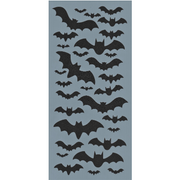 Batty Background Stencil