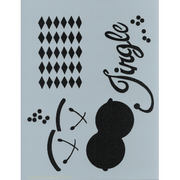 Jingle Sign Stencil