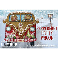 Peppermint Patty Wagon Stencil