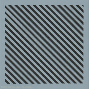 Diagonal Stripe Background Stencil