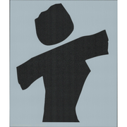 Shut the Front Door Scarecrow Stencil