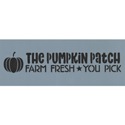 The Pumpkin Patch Stencil