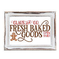 Claus and Co. Fresh Baked Goods Stencil