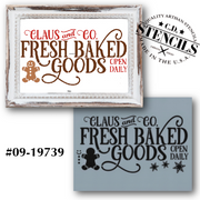 Claus and Co. Fresh Baked Goods Stencil