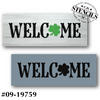 Welcome - Clover Stencil