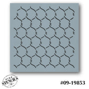 Chicken Wire Stencil