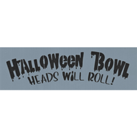 Halloween Bowl Stencil