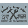 Dad's Garage: Open 24/7 Stencil