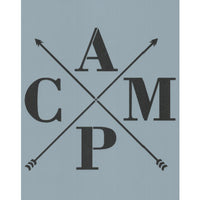 Camp Arrow Stencil