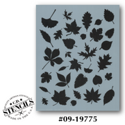 Leafy Background Stencil