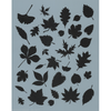 Leafy Background Stencil