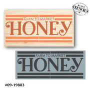 Farm to Market Honey Stencil