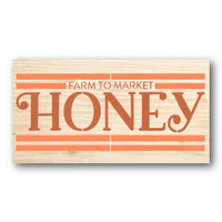 Farm to Market Honey Stencil