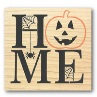 Halloween HOME Stencil