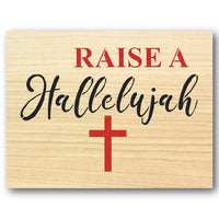 Raise a Hallelujah Stencil