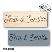 Feed and Seed Co. Stencil