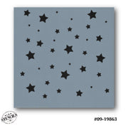 Large Twinkly Star Stencil