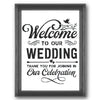 Welcome to Our Wedding Stencil