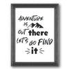 Adventure is Out There Stencil