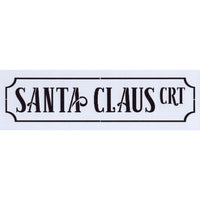 Santa Claus Crt. Stencil