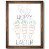 Hoppy Easter Stencil