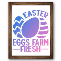 Easter Eggs Farm Fresh Stencil