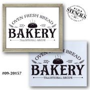 Oven Fresh Bread Stencil