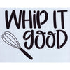 Whip It Good Stencil