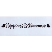 Happiness is Homemade Stencil