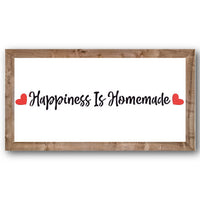 Happiness is Homemade Stencil
