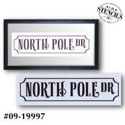 North Pole Dr. Stencil