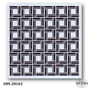 Wicker #1 Background Stencil