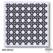 Wicker #3 Background Stencil