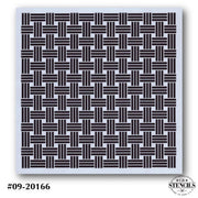 Wicker #4 Background Stencil