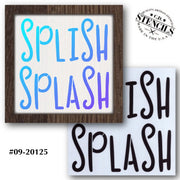 Splish Splash 2 Stencil