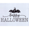 Happy Halloween Pumpkin Stencil